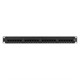 Cat6 UTP 19-inch 1U Patch Panel, 24-port