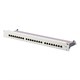 Entegrade Series Cat6 STP 19-inch 1U Patch Panel, 24-port