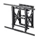 Monoprice Entegrade Series Modular Video Wall System Bracket with Push-to-Pop-Out - For TVs 40in to 70in, Max Weight 110lbs, VESA Patterns Up to 900x600, Security Brackets, UL Certified