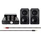 50 Watt Stereo Hybrid Tube Amplifier with Bluetooth and 5-inch Select Speakers Bundle