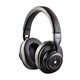 SonicSolace Active Noise Cancelling Bluetooth Wireless Headphones, Black Over Ear Headphones