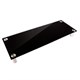 Workstream by Monoprice Large Multimedia Desktop Monitor Stand, Black Glass