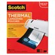 Scotch Thermal Laminating Pouch - Sheet Size Supported: Letter 8.50" Width x 11" Length - Laminating Pouch/Sheet Size: 9" Width x 11.50" Length - for Photo, Document - Clear - 50 / pk