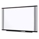 3M Wide Screen Style Melamine Dry Erase Board - 72" (6 ft) Width x 48" (4 ft) Height - Aluminum Frame - 1 / Each