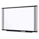 3M Dry Erase Board - 96" (8 ft) Width x 48" (4 ft) Height - Silver Melamine Surface - Aluminum Frame - 1 / Each