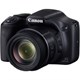 Canon PowerShot SX530 HS 16 Megapixel Compact Camera - Black - 3" LCD - 16:9 - 50x Optical Zoom - 4x - Optical (IS) - TTL - 4608 x 3456 Image - 1920 x 1080 Video - HDMI - PictBridge - HD Movie