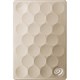 Seagate Backup Plus Ultra Slim STEH2000101 2 TB External Hard Drive - USB 3.0 - Portable - Gold