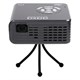 AAXA Technologies P5 DLP Projector - 720p - HDTV - 16:9 - Front - LED - 15000 Hour Normal Mode - 1280 x 720 - WXGA - 1,000:1 - 300 lm - HDMI - USB - 25 W