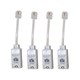 Actiontec DSL Filter 4-pack - White