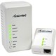 Actiontec Wireless Network Extender + Powerline Network Adapter 500 - 2 x Network (RJ-45) - 62.50 MB/s - Wall Mountable