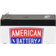 ABC Replacement Battery Cartridge - 3200 mAh - 12 V DC - Sealed Lead Acid - Maintenance-free - Hot Swappable - 3 Year Minimum Battery Life - 5 Year Maximum Battery Life