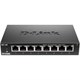D-Link DES-108 8-Port 10/100 Unmanaged Metal Desktop Switch - 8-Port 10/100 Unmanaged Metal Desktop Switch