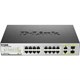 D-Link DES-1018MP 18Prt 10/100 Dsktp/Rckmnt PoE Switch