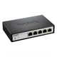 D-Link DGS-1100-05 EasySmart 5-Port Gigabit Switch - 5 Ports - Manageable - 10/100/1000Base-T - 5 x Network - Twisted Pair - Gigabit Ethernet - 2 Layer Supported - DesktopLifetime Limited Warranty