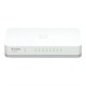 D-Link GO-SW-8G 8-Port Gigabit Unmanaged Desktop Switch - 8 Ports - 10/100/1000Base-T - 2 Layer Supported - Desktop - 3 Year