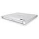 LG USB 2.0 External CD/DVD Rewriter With M-Disc Support (White)-model GP65NW60