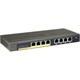 Netgear ProSafe Plus Switch 8-port Gigabit Ethernet Switch with 4-port PoE - 8 Ports - 10/100/1000Base-T - 2 Layer Supported - Desktop, Wall MountableLifetime Limited Warranty