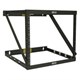 Tripp Lite Wall Mount 2-Post Open Frame Rack Cabinet 8U / 14U / 22U - Wall Mountable - Black - Steel - 150 lb x Maximum Weight Capacity