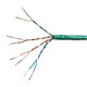 Monoprice SlimRun Cat6 Ethernet Bulk Cable - Stranded, 550Mhz, UTP, Pure Bare Copper Wire, 28AWG, 1000ft, Green