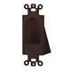 Monoprice Reverse Nose Decora Plate, Brown