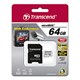Transcend High Endurance - flash memory card - 64 GB - microSDXC