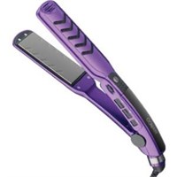Conair 1-1/2" Wet·Dry Straightener - 6 Heat Settings - Tourmaline Ceramic Plate - AC Supply Powered