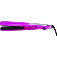 Cuisinart Infiniti Pro 1-1/4 in. Tourmaline Ceramic Flat Iron - 30 Heat Settings - Tourmaline Ceramic Plate - AC Supply Powered - Pink