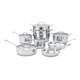 Cuisinart Contour Stainless 13-Piece Cookware Set - 44-13