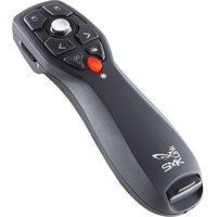 SMK-Link RemotePoint Ruby Presentation Remote Control - Laser - Wireless - Radio Frequency - USB - Scroll Wheel - Symmetrical