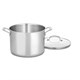 Cuisinart 76610-26G Chef's Classic 10-Quart Stockpot with Glass Cover