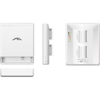 Ubiquiti NanoStation LOCOM9 IEEE 802.11n 150 Mbit/s Wireless Bridge - 6.2 Mile Maximum Outdoor Range - 1 x Network (RJ-45) - Pole-mountable