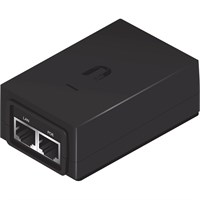 Ubiquiti POE-48-24W-G Power over Ethernet Injector - 110 V AC, 220 V AC Input - 48 V DC, 500 mA Output - 1 Ethernet Input Port(s) - 1 Ethernet Output Port(s) - 24 W
