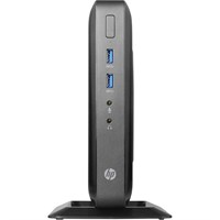 HP Thin Client - AMD G-Series GX-212JC Dual-core (2 Core) 1.20 GHz - Black - 4 GB RAM DDR3L SDRAM - 16 GB SSD - AMD Radeon HD Graphics - Gigabit Ethernet - Windows Embedded Standard 7E