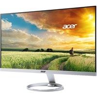 Acer H257HU 25" LED LCD Monitor - 16:9 - 4 ms - 2560 x 1440 - 16.7 Million Colors - 350 Nit - 100,000,000:1 - WQHD - Speakers - DVI - HDMI - DisplayPort - Black - MPR II