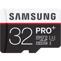 Samsung Pro+ MB-MD32DA 32 GB microSDHC - Class 10/UHS-I (U3) - 95 MB/s Read - 90 MB/s Write - 1 Card