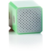 WowWee Groove Cube Shutter - Green - 1 Inch Cube Speaker - Building Bluetooth and Remote Shutter Connect to Smart Device - Hand Free Phone Calls - Connect up to 32 Feet