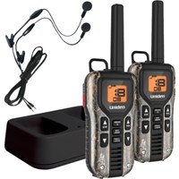 Uniden GMR4088-2CKHS Camo Two Way Radios with Charger and Headsets - 22 x GMRS/FRS - 158400 ft
