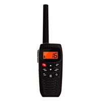Uniden Handheld Floating Two-Way VHF Marine Radio - For Marine with NOAA All Hazard - VHF - 16/9 Instant - 6 W - Handheld