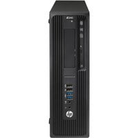 HP Z240 Small Form Factor Workstation - 1 x Processors Supported - 1 x Intel Xeon E3-1270 v5 Quad-core (4 Core) 3.60 GHz - Black - 16 GB RAM - 64 GB Maximum RAM - DDR4 SDRAM - 4 x Memory Slots