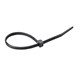 Monoprice Flame Resistant Cable Ties 150mm 100pcs, Black(Limit 20 per Customer)