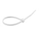 Monoprice Flame Resistant Cable Ties 150mm 100pcs, White(Limit 20 per Customer)
