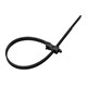 Monoprice Double Locking Cable Ties 6.0 x 200mm 100pcs, Black(Limit 20 per Customer)