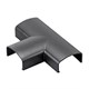Monoprice T Extension Cover for Cable Management, Black