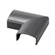 Monoprice Left/Right Angle Cover for Cable Management, Black(Limit 20 per Customer)