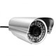 Foscam FI9805EP 960p H.264 Outdoor Day/Night PoE IP Camera Silver (Recertified)