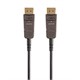 Monoprice SlimRun AV DisplayPort Cable, 32.4Gbps, 8K@30Hz, 5K@60Hz, 4K@120Hz, Fiber Optic, AOC, 50ft