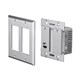 Blackbird 4K HDBaseT Wall Plate Receiver, 2 Gang, PoC, PoE, Bi-Directional IR and RS232