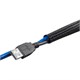 Monoprice Cable Wrap with Hook & Loop Fastener, 13mm diameter, 20 Feet Long