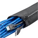 Monoprice Zipper Multifilament Wrap, 50mm Diameter, 3 Feet Long