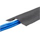 Monoprice Floor Wrap with Hook & Loop Fastener, 100mm Diameter, 20 Feet Long
